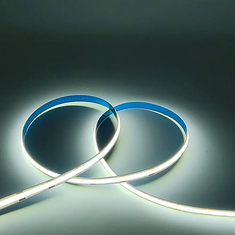 COB Led Strip Lights 12V 24V 320LEDs/m Flexible FOB LED Tape Warm Natural White Red Blue Green Yellow Pink Purple Lighting Decor