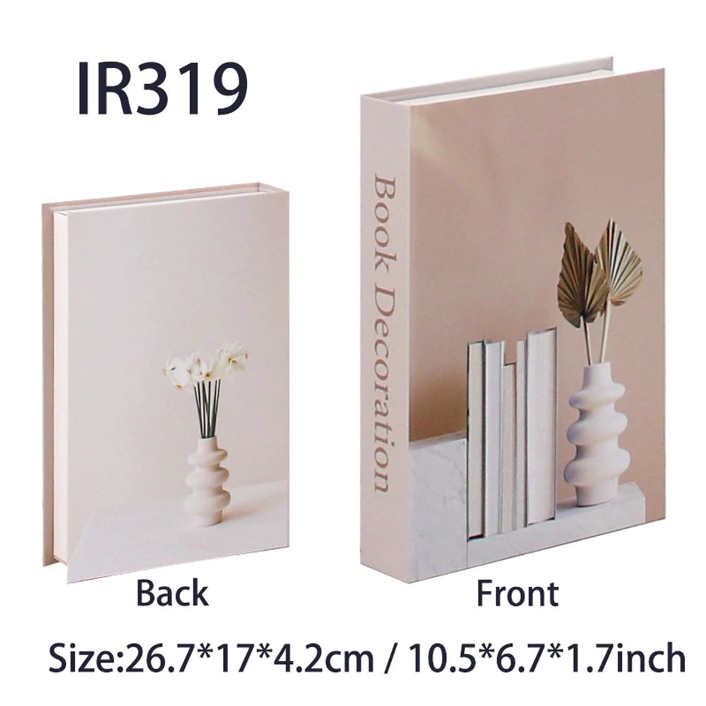 Home Decor Fake Books Coffee Table Books Ornaments Living Room Decoration Luxury Fake Books Storage Box Aesthetic Decoration
