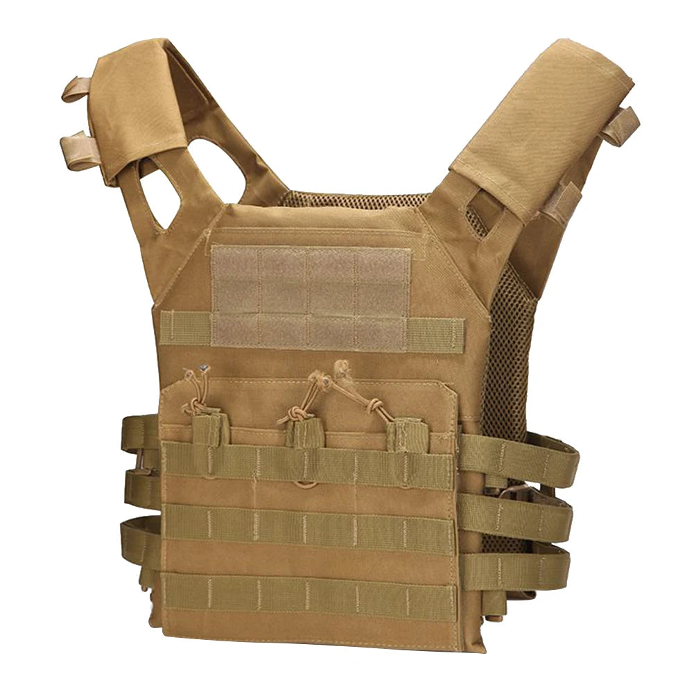 Military Tactical Vest Waterproof Outdoor Body Armor Lightweight JPC Molle Plate Carrier Hunting Vests CS Game Jungle Equipment