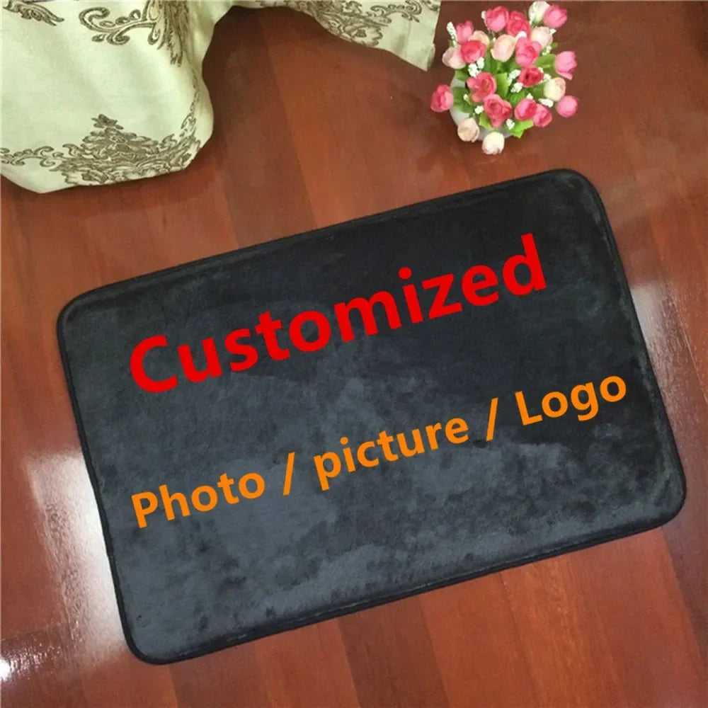 Home Decor Entrance Door Mat Flower Rose Peony Pastoral 3D Printed Carpet Living Room Rugs Furry Mat Carpet Bedroom Decoration