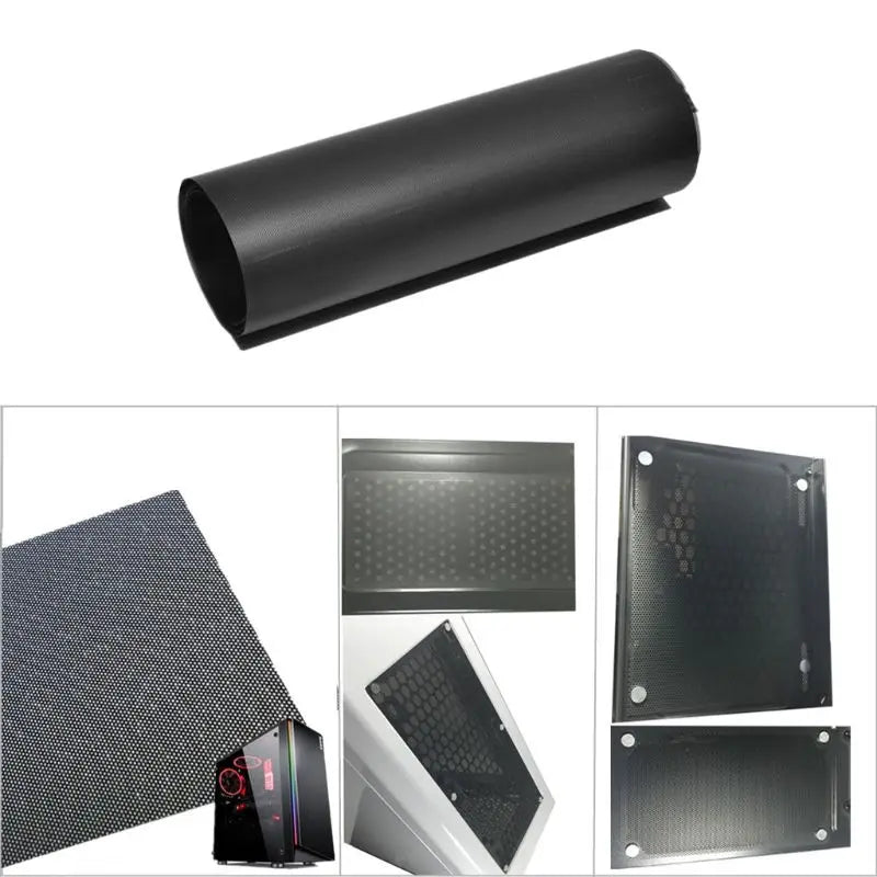 100*30cm Plastic PVC Computer Case Cooling Fan Dustproof Dust Filters Mesh for DIY Case Fan Accessories