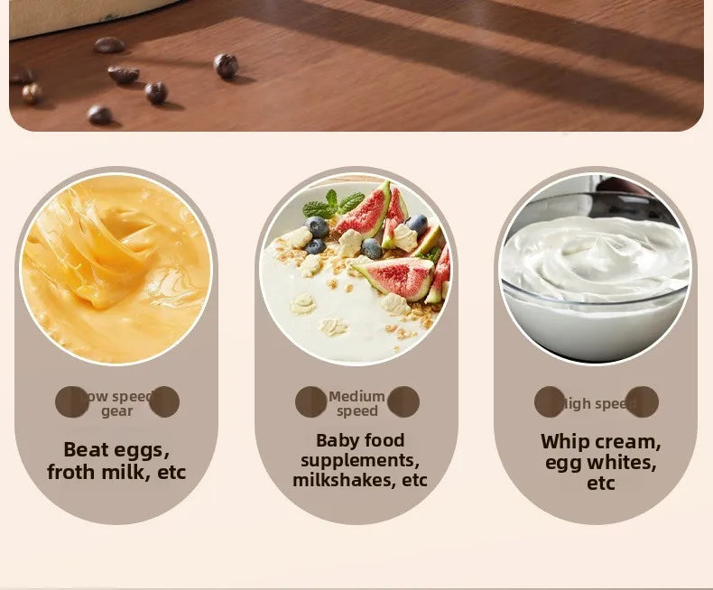 Coffee Frother/MILK Whisk+Egg Beater MINI Food Blender USB Rechargeable Handheld  Espresso Tools