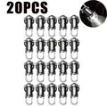 Powerful COB LED Flashlight Keychain USB Rechargeable Hanging Portable Flashlight Waterproof Keyring Camping Walking Pocket Lamp