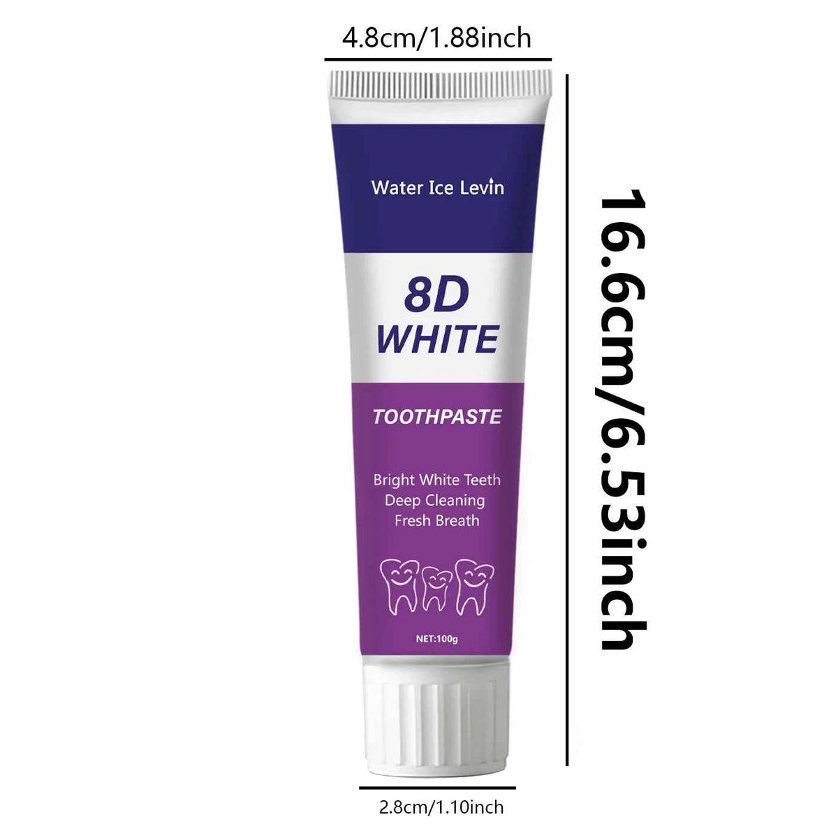 Herbal Snow Toothpaste Deep Cleaning For Fresh Breath