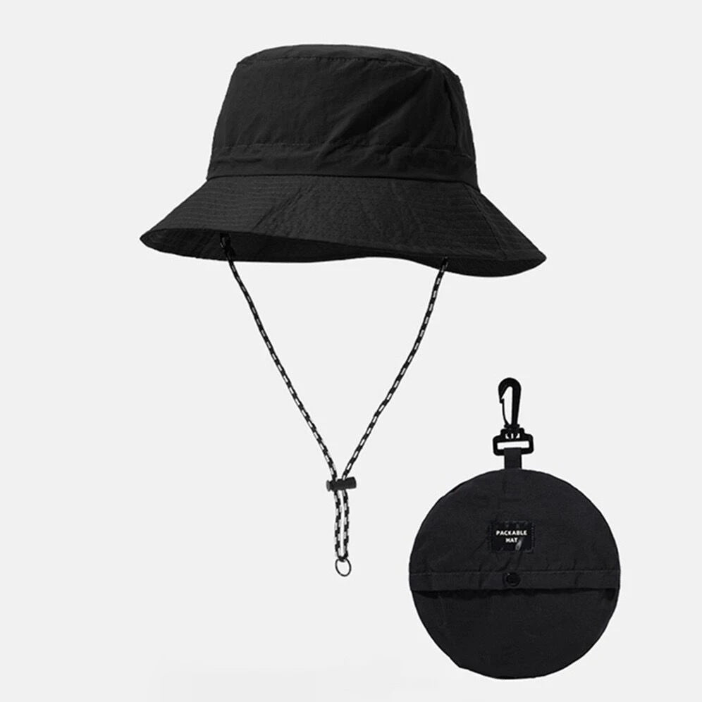 Quick Drying Fisherman Caps Women Men Summer Outdoor Beach Panama Hats Waterproof Camping Hiking Foldable Bob Bucket Sunhats