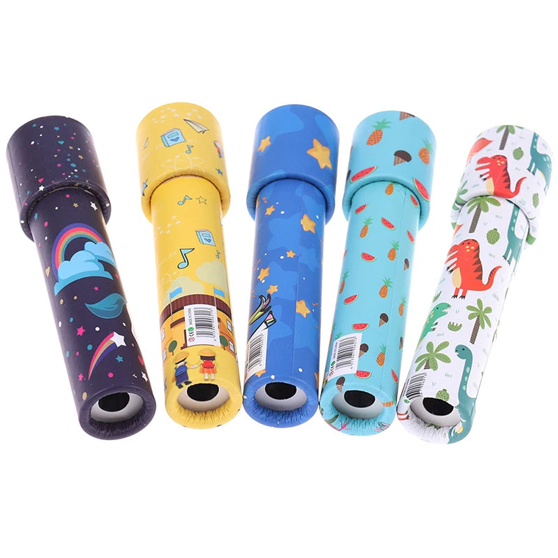 Interactive Logical Rotating Kaleidoscope Magic Classic Educational Toys for Kids Imaginative Cartoon Children Toys