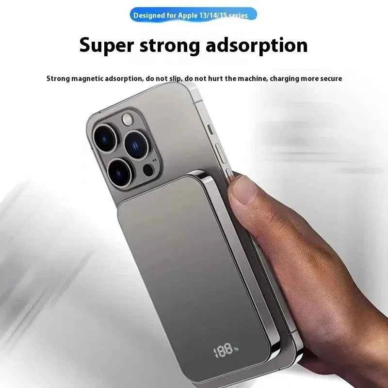 Lenovo Magnetic Power Bank 20000mAh Magnetic Wireless Phone Charger External Battery PowerBanks Fast Charging For iPhone 17
