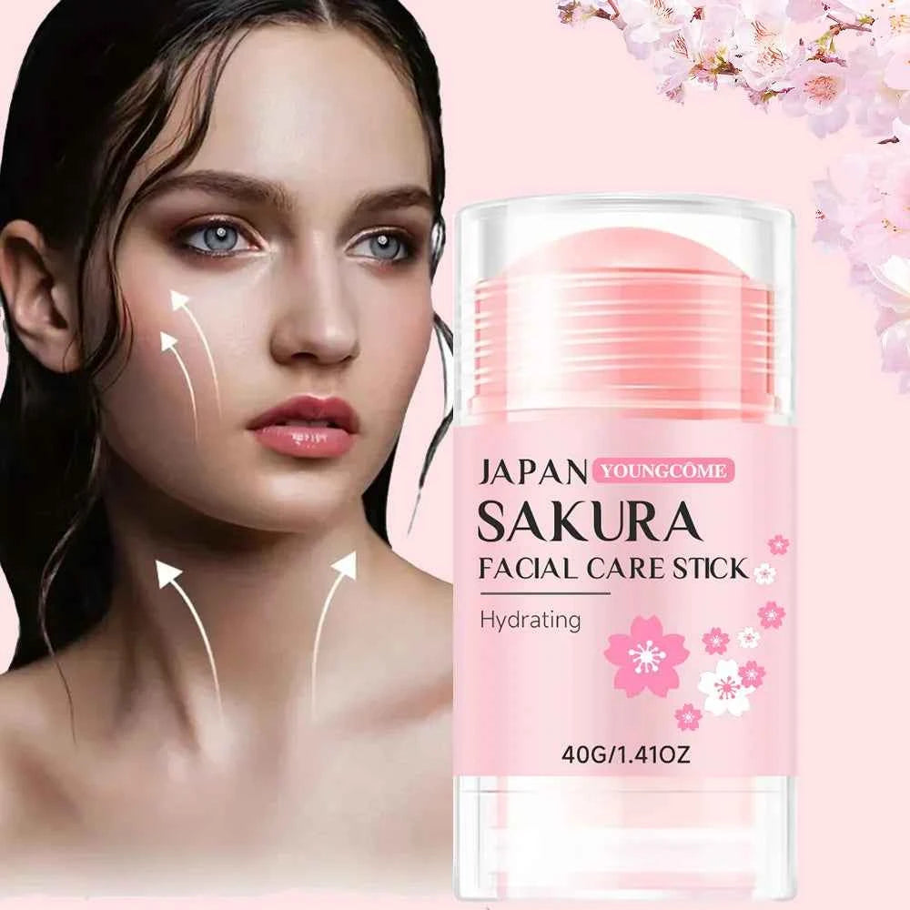 Sakura Facial Moisturizing Stick Cream for Deep Hydration