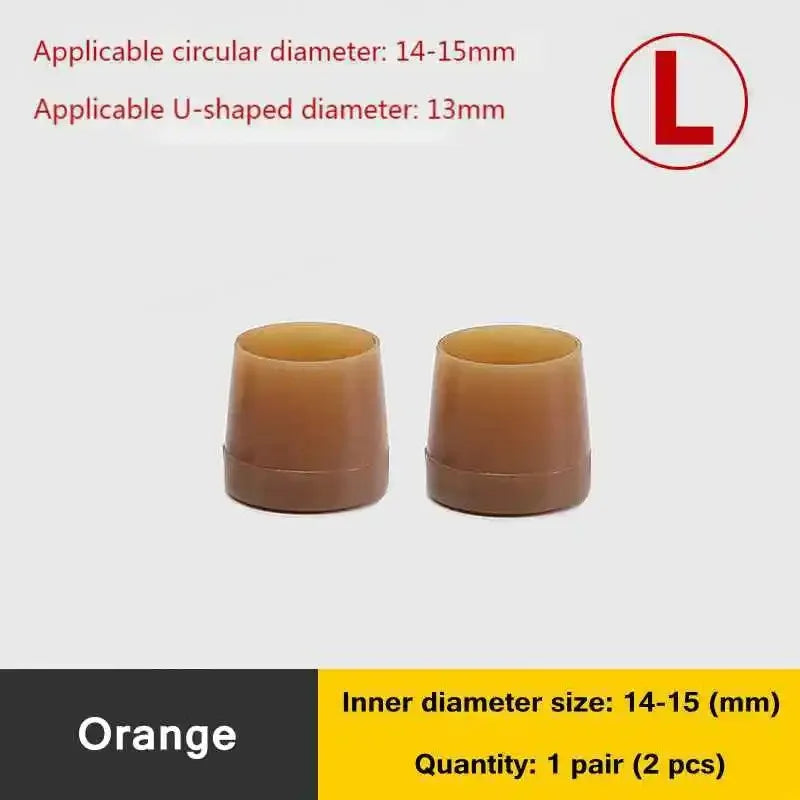 Thin Heel Protector Silicone Non-slip Wearable Heel Cover Round Woman High Heels Protective Cover TPU/PVC Material Soft Damping