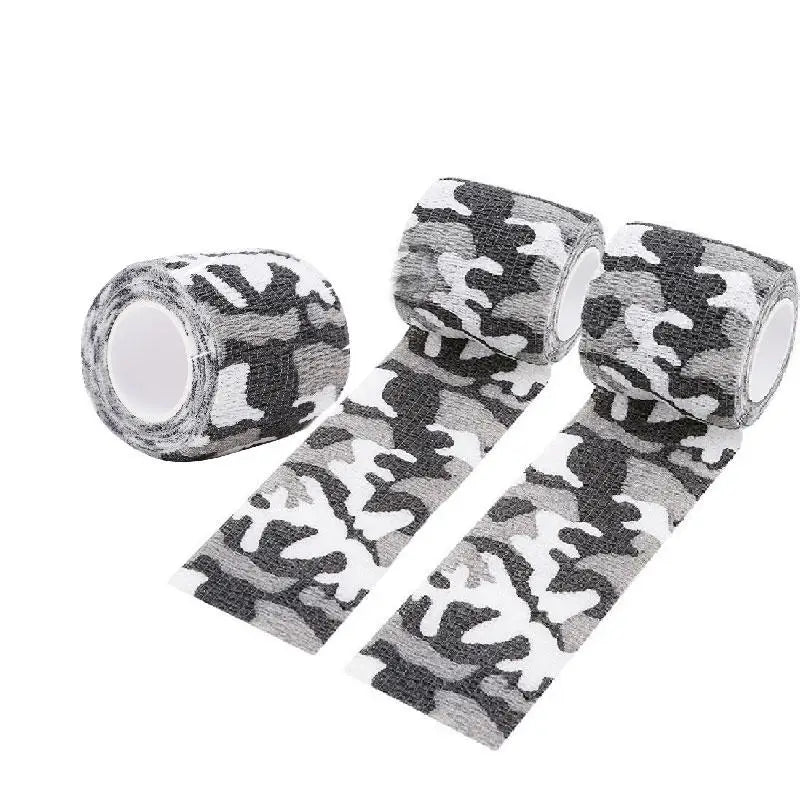 1pc Camouflage Invisible Tape Camo Form Reusable Self Cling Camo Hunting Rifle Fabric Tape Wrap Outdoor Camping Accessories