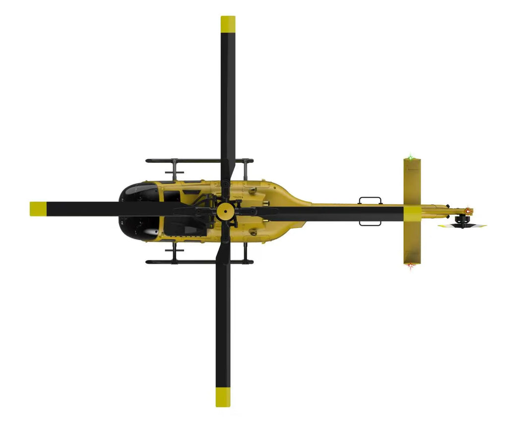 RC ERA C180 BO-105 2.4G 6CH Optical Flow Positioning TOF Altitude Hold Dual Brushless Motor 1:25 Scale Flybarless RC Helicopter