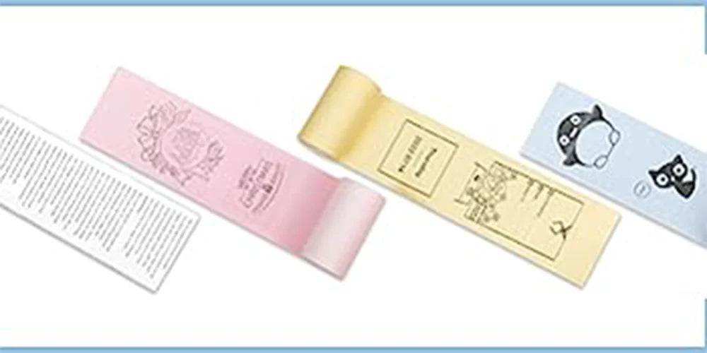 Mini Printer Thermal Paper Label Sticker Colorful Adhesive Self-adhesive Paper For Wireless Bluetooth Photo Inkless Printer 57mm