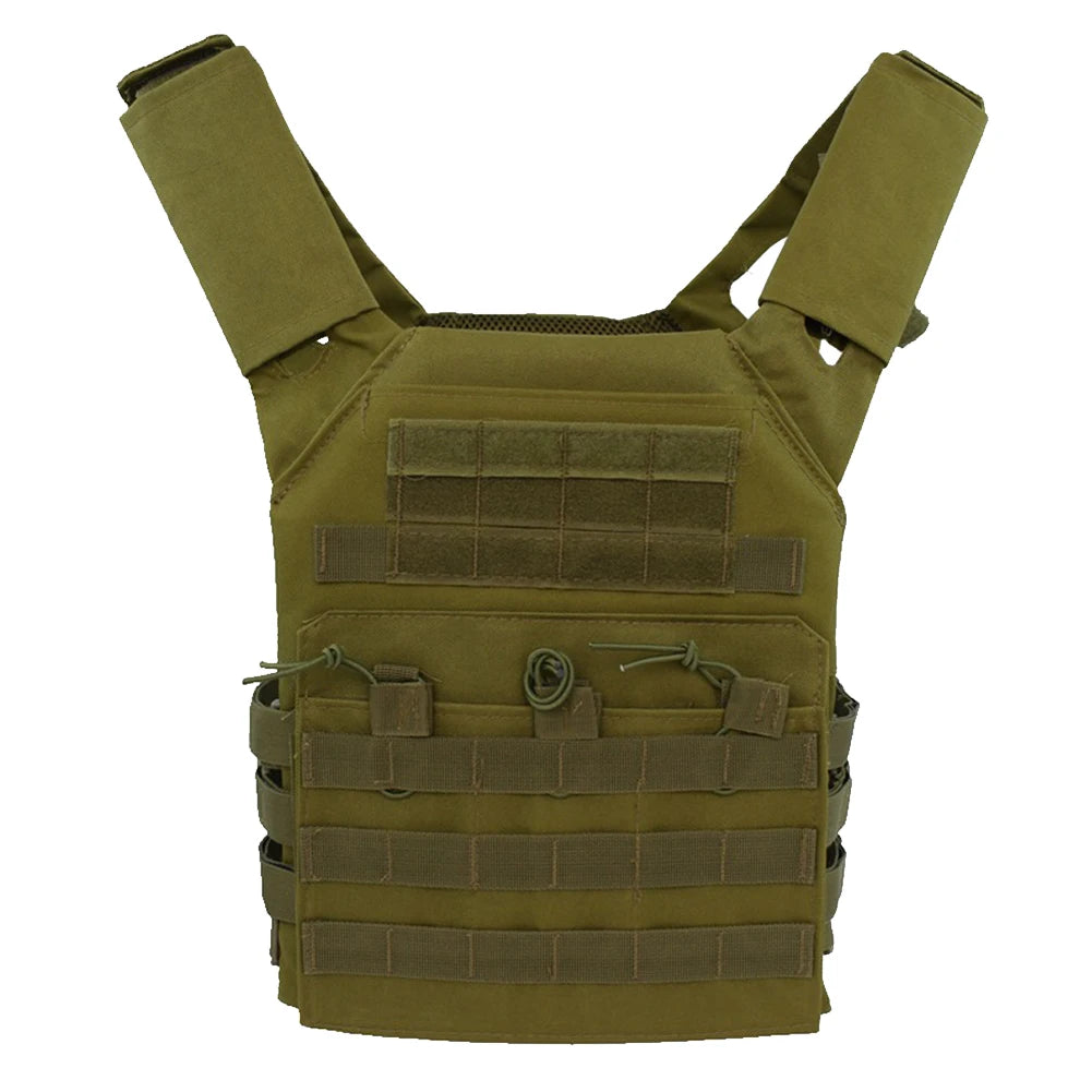 Military Tactical Vest Waterproof Outdoor Body Armor Lightweight JPC Molle Plate Carrier Hunting Vests CS Game Jungle Equipment