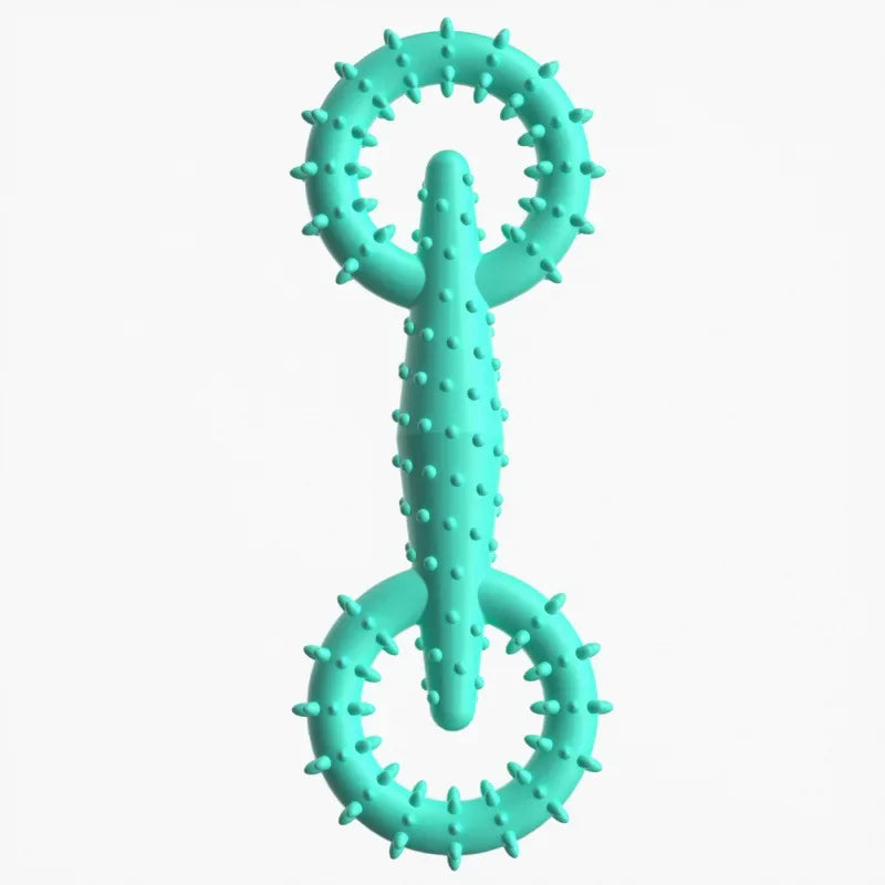 Dog Pull Ring Puppy Chewing Toy Indestructible Pet Pull Ring Toys Interactive Puppy Chew Toy For Boredom Relief Teeth Cleaning
