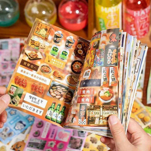 20 pcs Cartoon Sticker Books Journal Planner Decorative DIY Scrapbooking Sticker Laptop Student Korean Stationery Sticker Gift