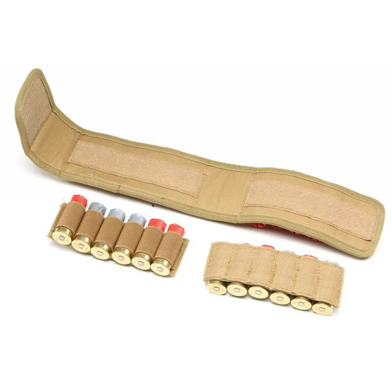 Hunting 16 Rounds Shotgun Storage Bag Molle Magazine Pouch Outdoor Shotgun Cartridges Bullet Mag Holder Accessory Bag