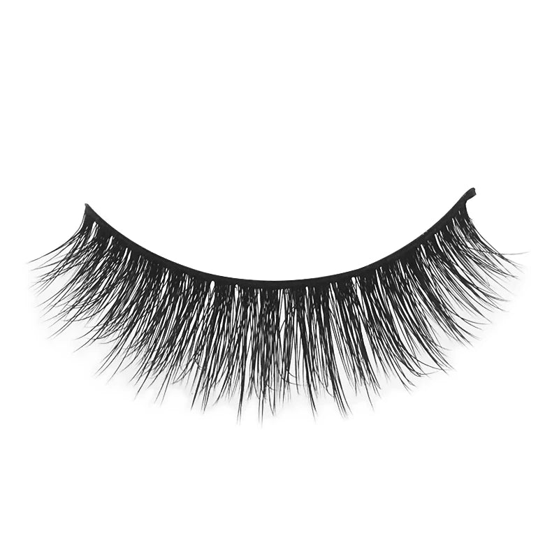 SHIDISHANGPIN 3 pairs 27 styles 3D Faux Mink Hair Soft False Eyelashes Fluffy Wispy Thick Fake Lash Handmade Eyelash Eye Makeup