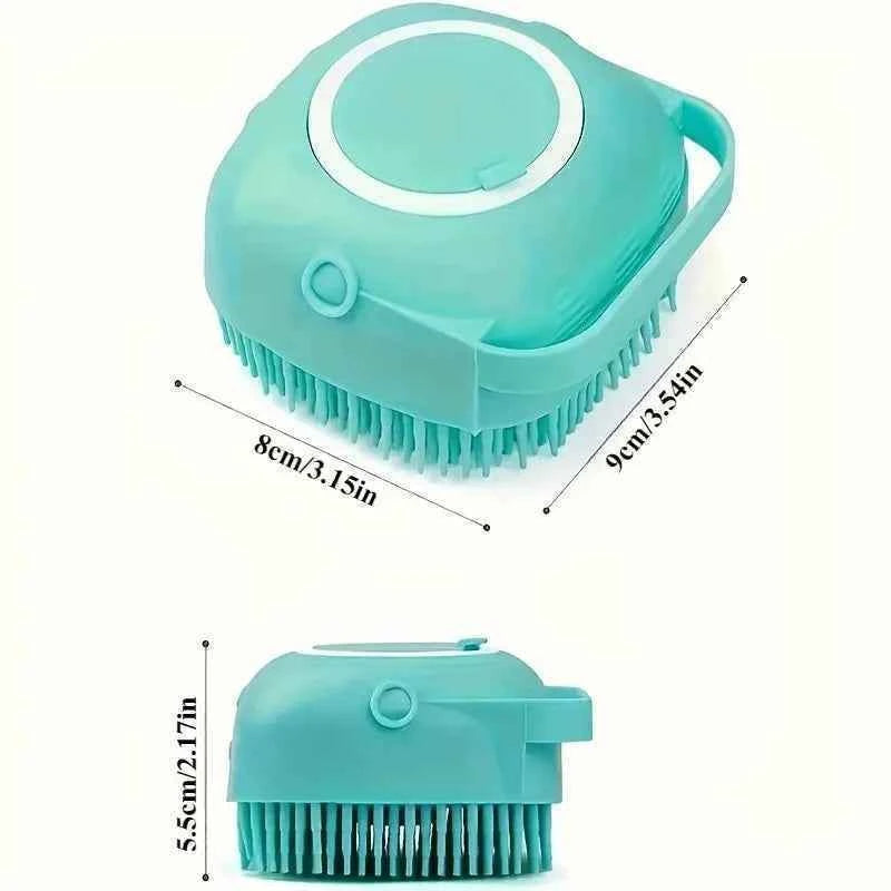Commercial Pet Grooming Bath Tool, Durable for Deshedding. 8.5cm, Silicone, for Salon Use, Time Saver
