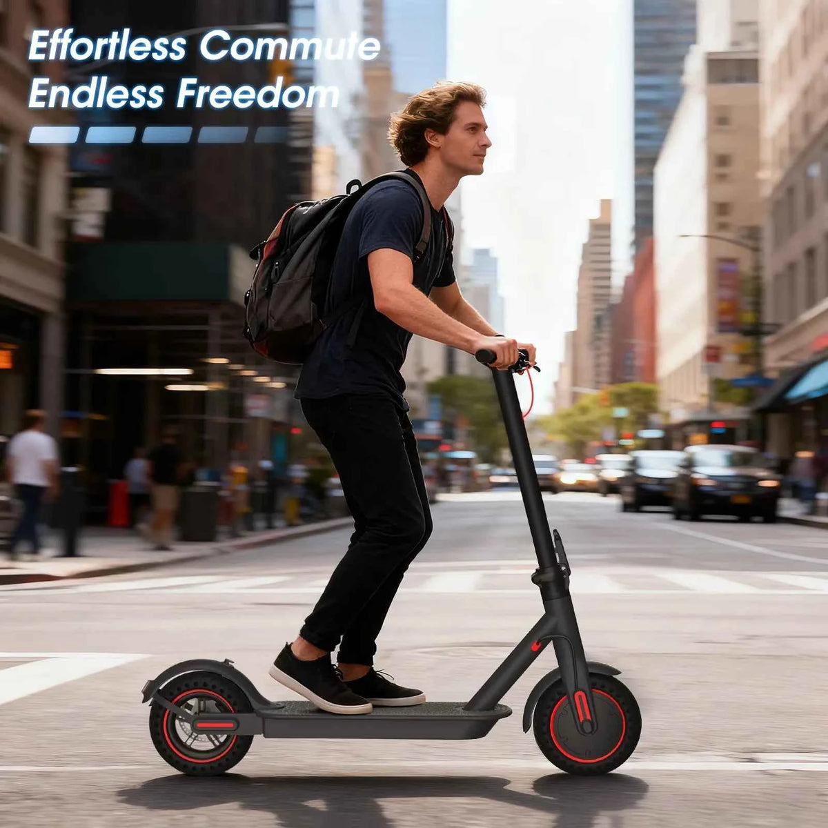350W Foldable Electric Scooter for Adults with App Control