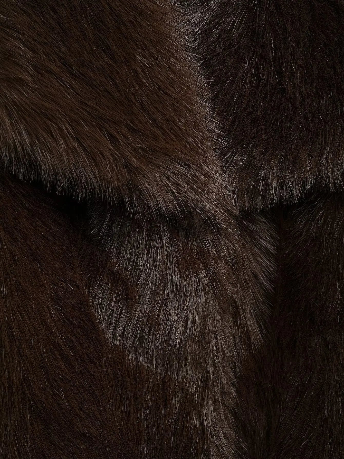 KONDALA Casual Brown Thick Fur Jackets Women Long Sleeve V Neck Autumn Winter Faux Fur Coats Fashion 2025 Streetwear Outwears