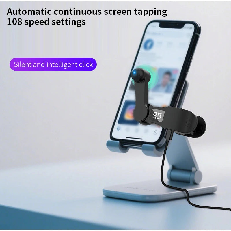 Mobile Phone Screen Auto Clicker Digital Auto Screen Clicker Automatic Phone Screen Tapper USB Auto Clicker for Smart Phone