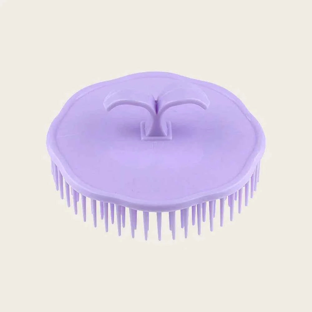 1pcs Black Hair Comb Scalp Massagers Round Comb Women Men Shower Brush Hair Scalp Shower Wash Clean Hair Tool Brush