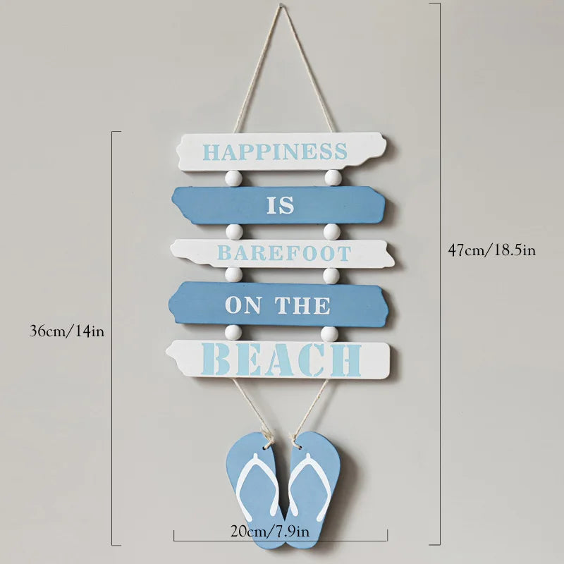 Mediterranean Style Home Decoration Figurines Desktop Ornaments Ocean Wooden Lighthouse Model Wood Ship Crafts Wall Decor Plaque