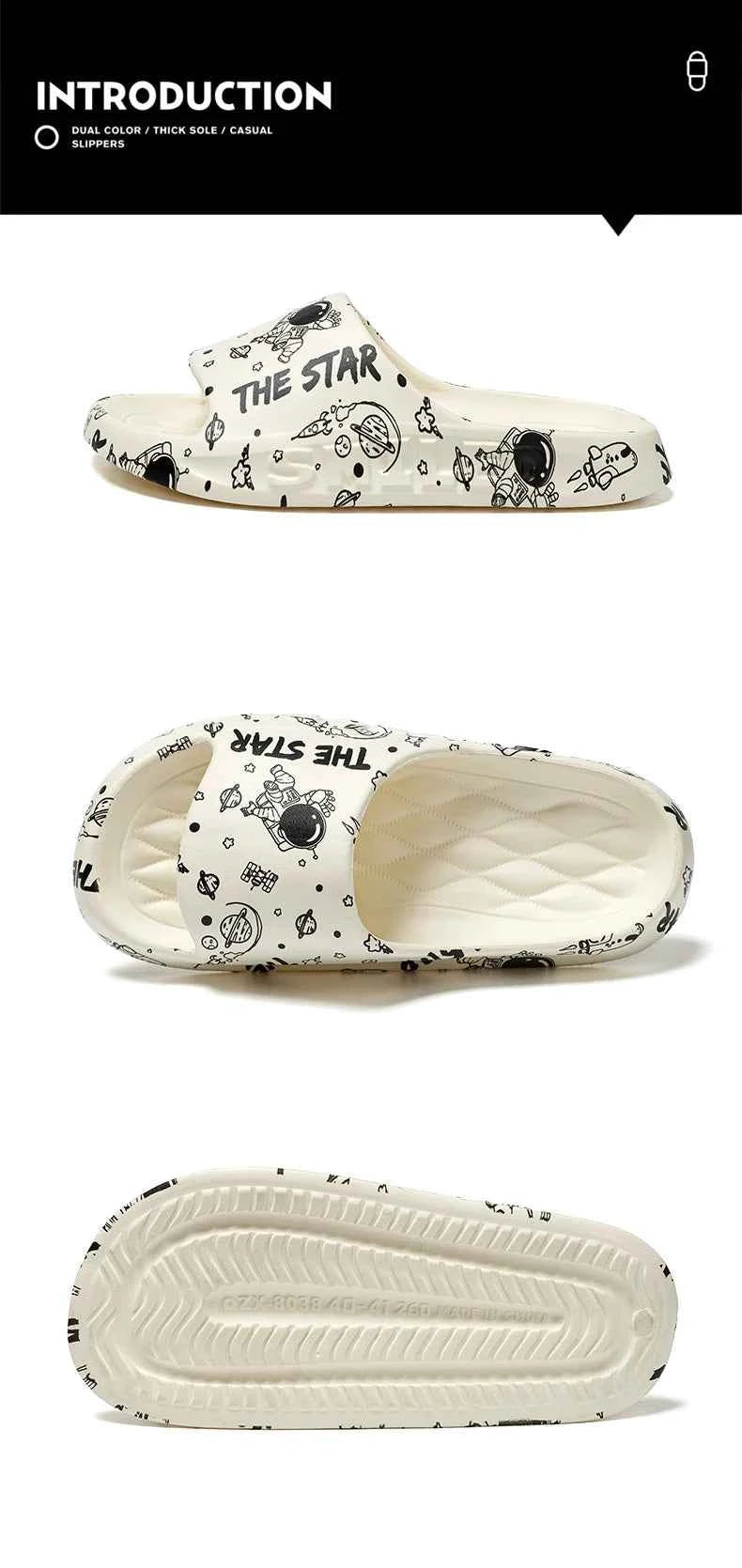 Slippers FOR WOMEN'S Summer Outdoor Wear, New Indoor Home, Bathroom, Shower, Non Slip, Household Slippers for Men Zyt2411