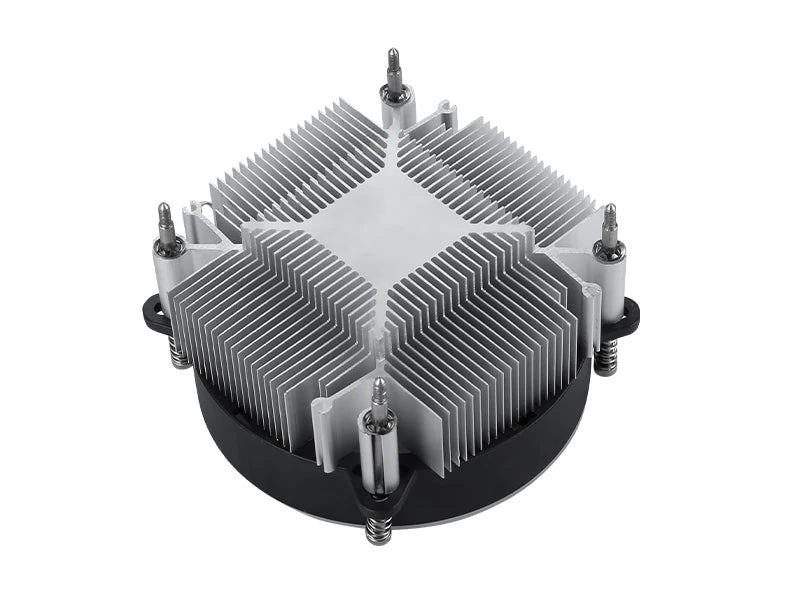 PC Efficient Copper Core/Aluminum Core Processor Cooler Cpu Fan Mute 3pin4pin PWM Air-cooled Install LGA1150 1151 1155 1156 1200