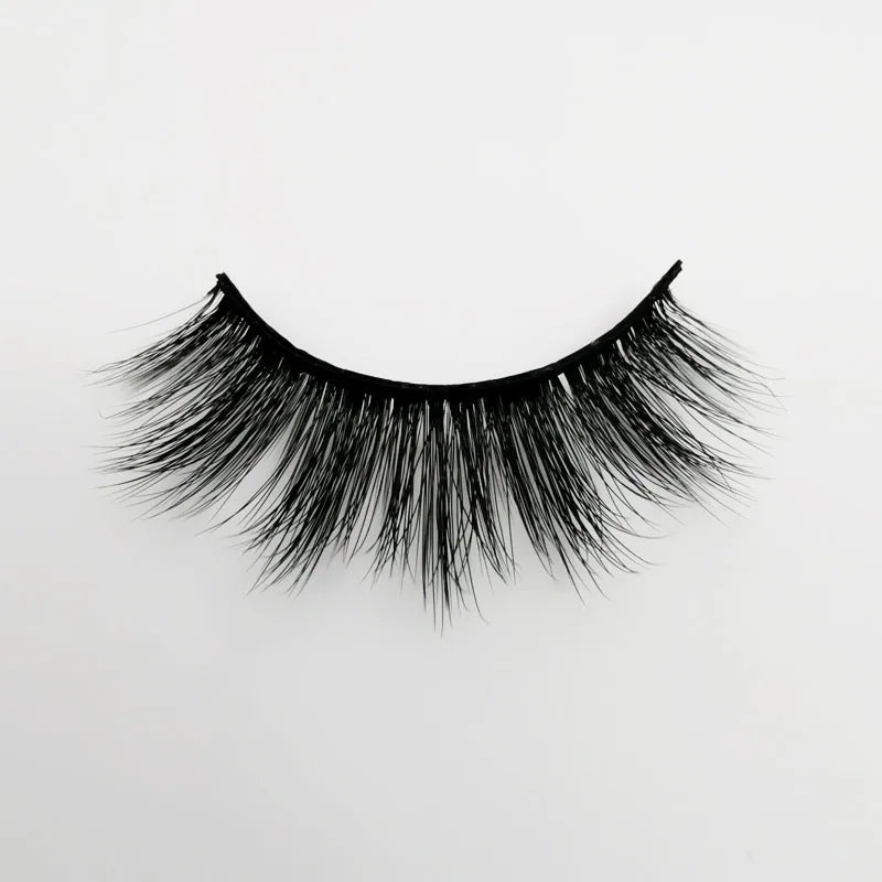 SHIDISHANGPIN 3 pairs 27 styles 3D Faux Mink Hair Soft False Eyelashes Fluffy Wispy Thick Fake Lash Handmade Eyelash Eye Makeup