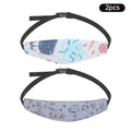 2pcs Baby Head Support Strap for Children's Car Safety Seat Headrest Headrest Sleep Eye Mask Auxiliary Strap