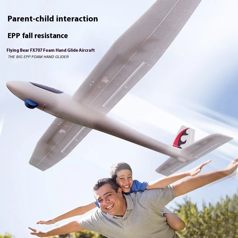 FX707S Aircraft Upgraded and Enlarged Version of Large-Scale EPP Foam Hand-Thrown Aircraft Model
