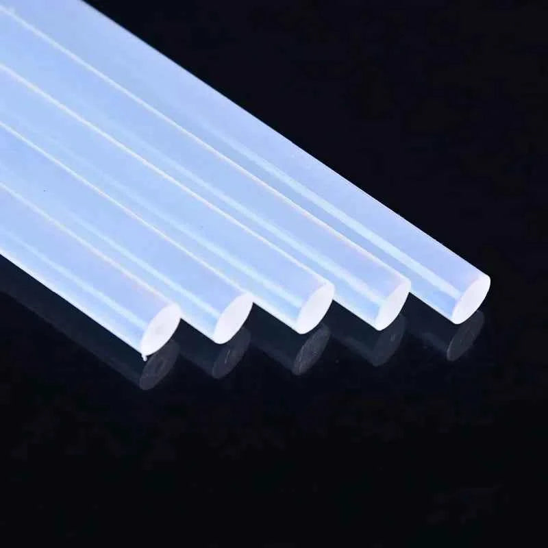 10pcs/Set  7mm/11mmx200mm Clear Transparent Glue Stick Craft Hand Repair Tool Hot Melt Glue Sticks for Gun DIY Art Alloy