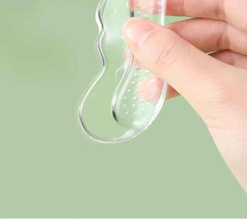 Silicone Heel Protectors High Heels Heel Stickers Adjustable Size Adhesive Anti-slip Insoles Pain Relief Foot Care Products