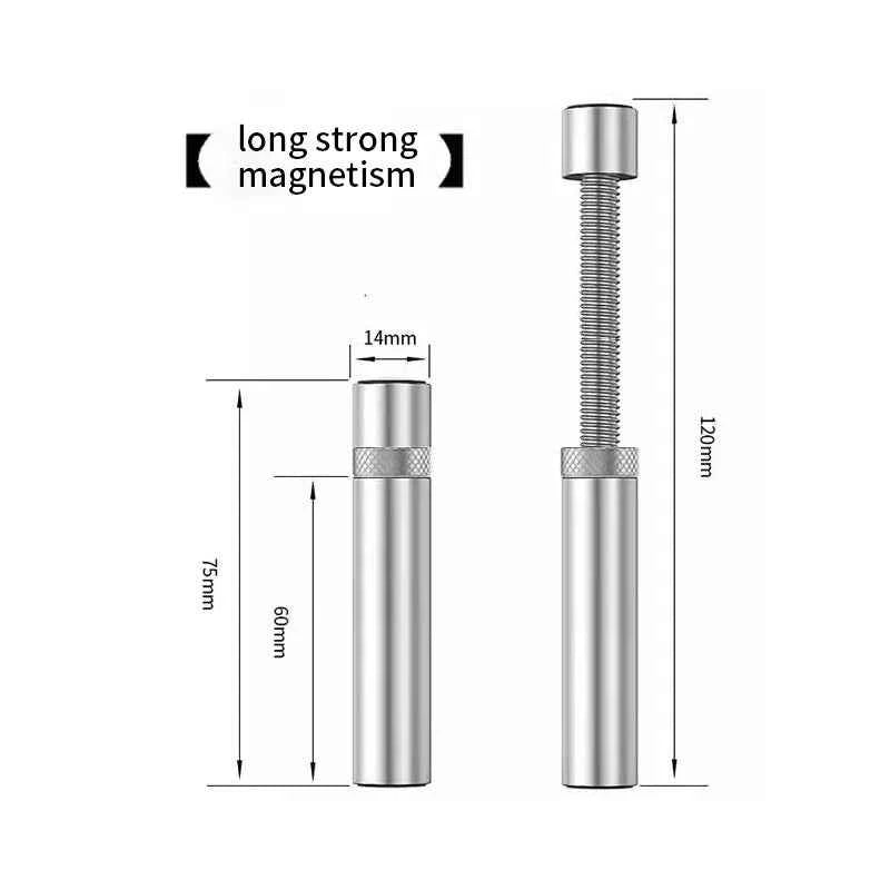 Aluminum GPU Holder Vertical Telescopic Rotating Stand Magnetic Bracket Video Card Holder Graphics Card Bracket Support 27-120mm