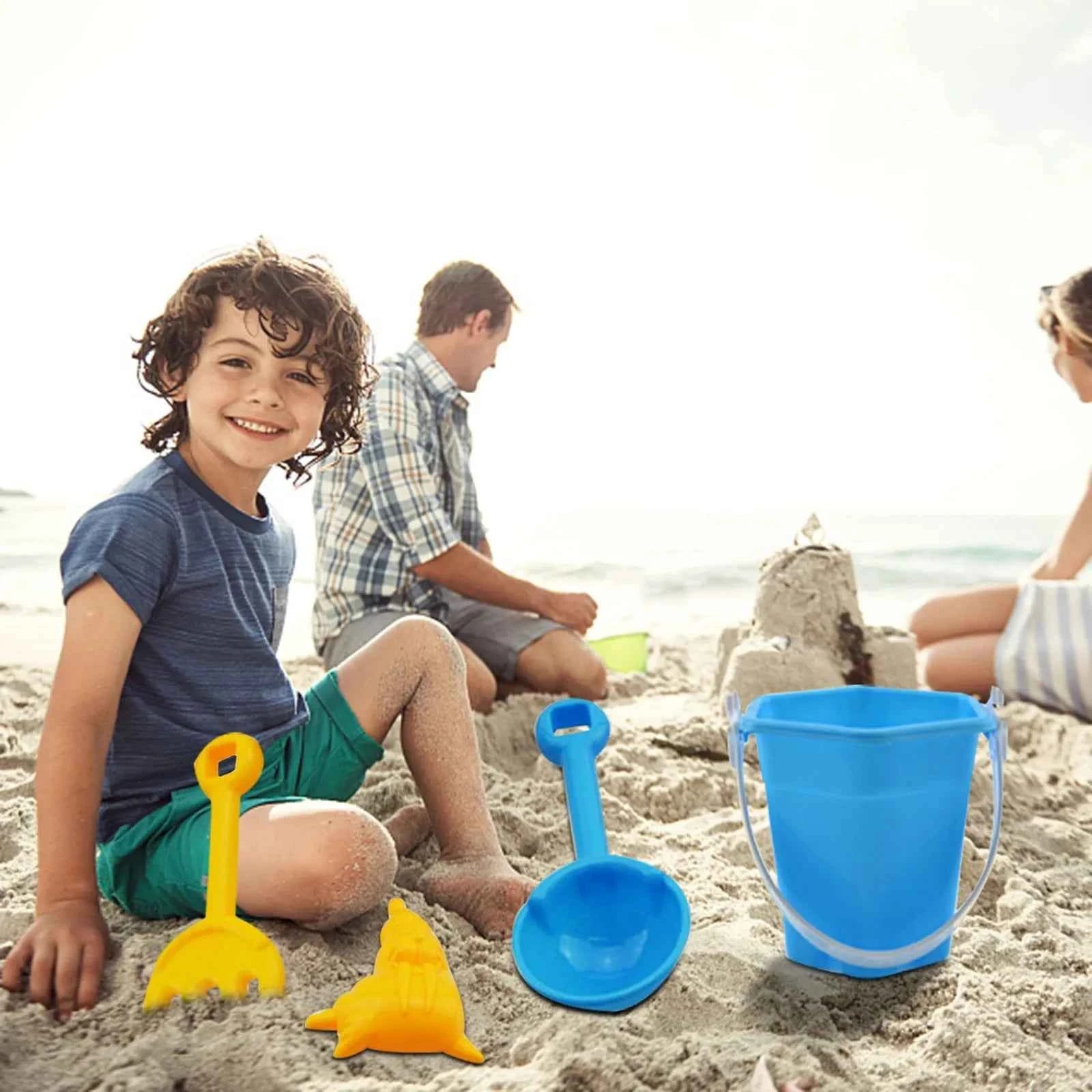 Toys For Children Beach Toy Set for Children - 7 Piece Fun Summer Outdoor Sandpit Play Gifts