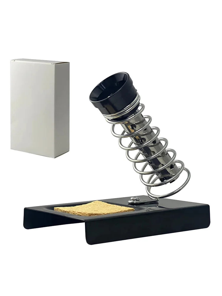 Portable Holder Soldering Tin Stand with Welding Cleaning Sponge Electric Soldering Iron Accessories Soldering Iron Stand