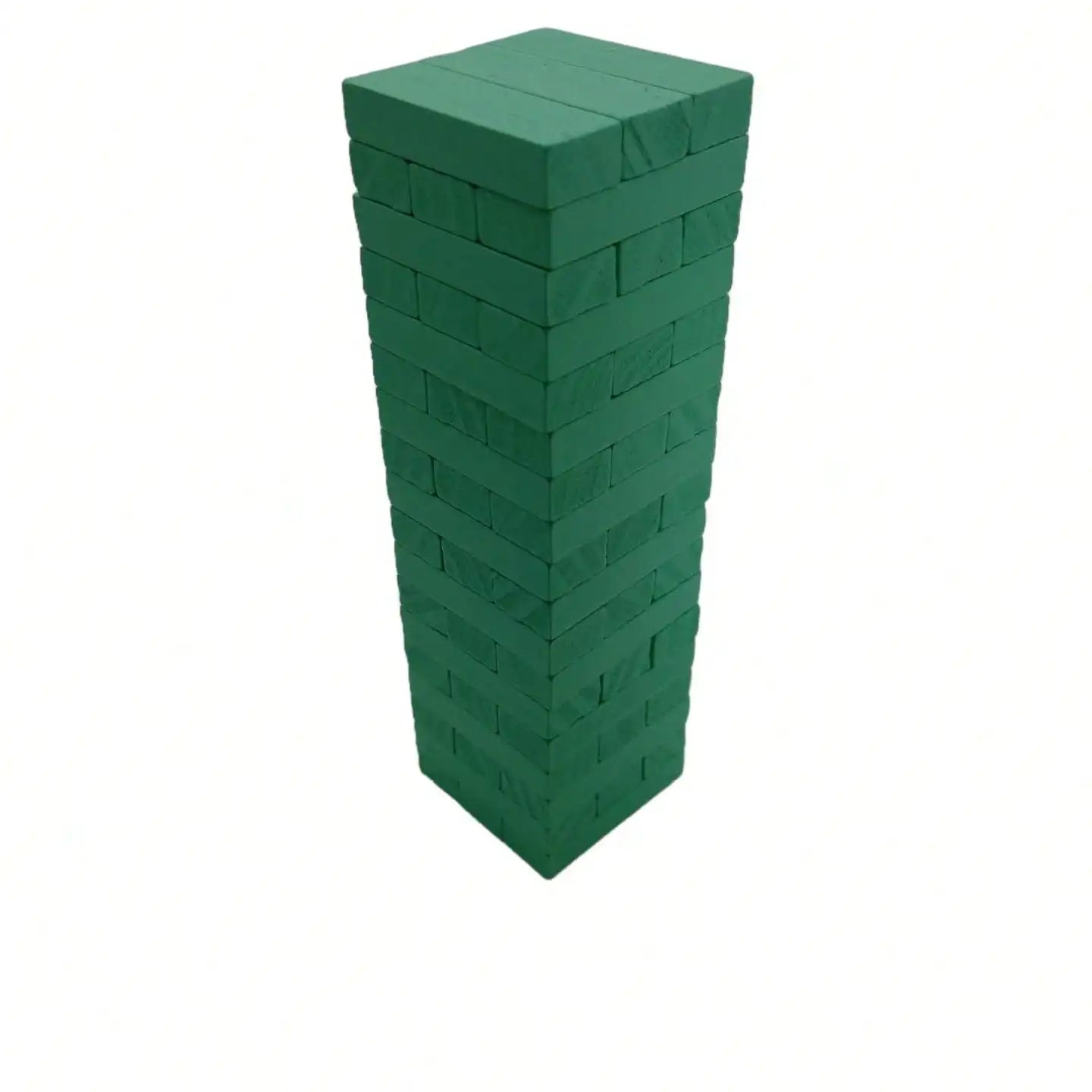 Classic Tower Game - 54 Pieces Wooden Stacking Blocks for Family Kids, Brain Teaser Balance Party Game, Educational Pullin