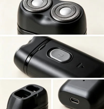 Men's Dual-Head Electric Shaver USB Rechargeable