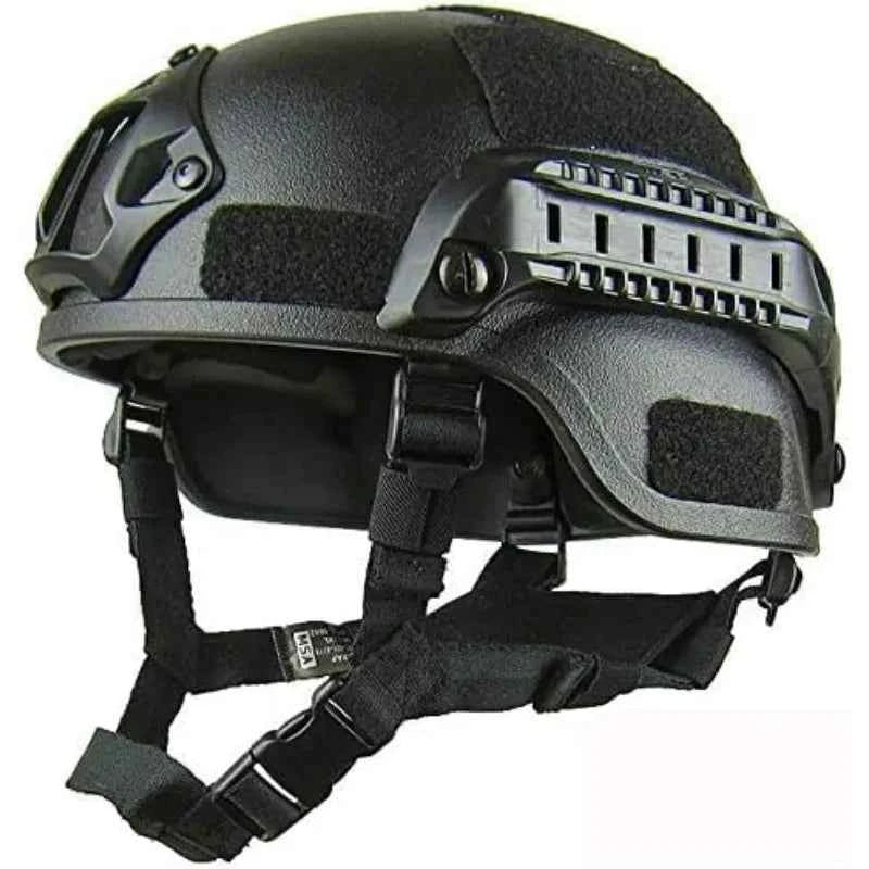 Tactical Full Face Helmet MICH ABS - Detachable Goggles & NVG Bracket for Airsoft CS Outdoor Wargame Protective Gear
