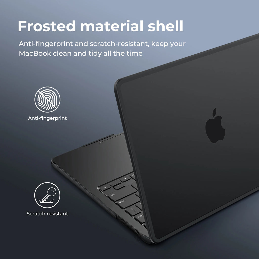 [MacBook Air 13 Case] TPU Soft Edge 2025 M4 Laptop Case For MacBook Air 15.3,Air 13.6 Case M4 M3 M2 For Macbook Pro 14'' M5 2025