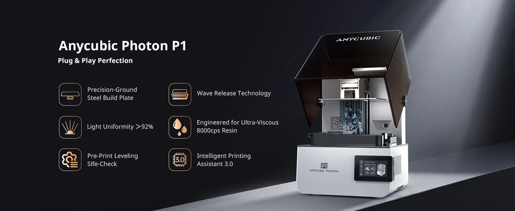 ANYCUBIC Wash & Cure 3 Plus Washing Curing Machine For LCD Resin 3D Printer For M7 Pro/Photon P1 Cleaning Size 228*128*250 mm