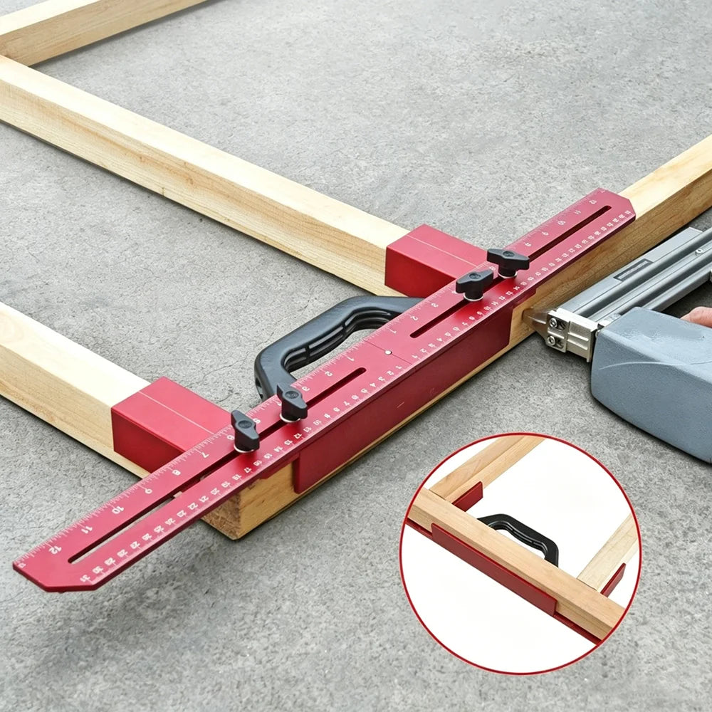 1Set Framing Tools, Adjustable Framing Stud Layout Tool Stud Framing Tool for Home DIY Frame Wall Precision Measurement Jig Tool