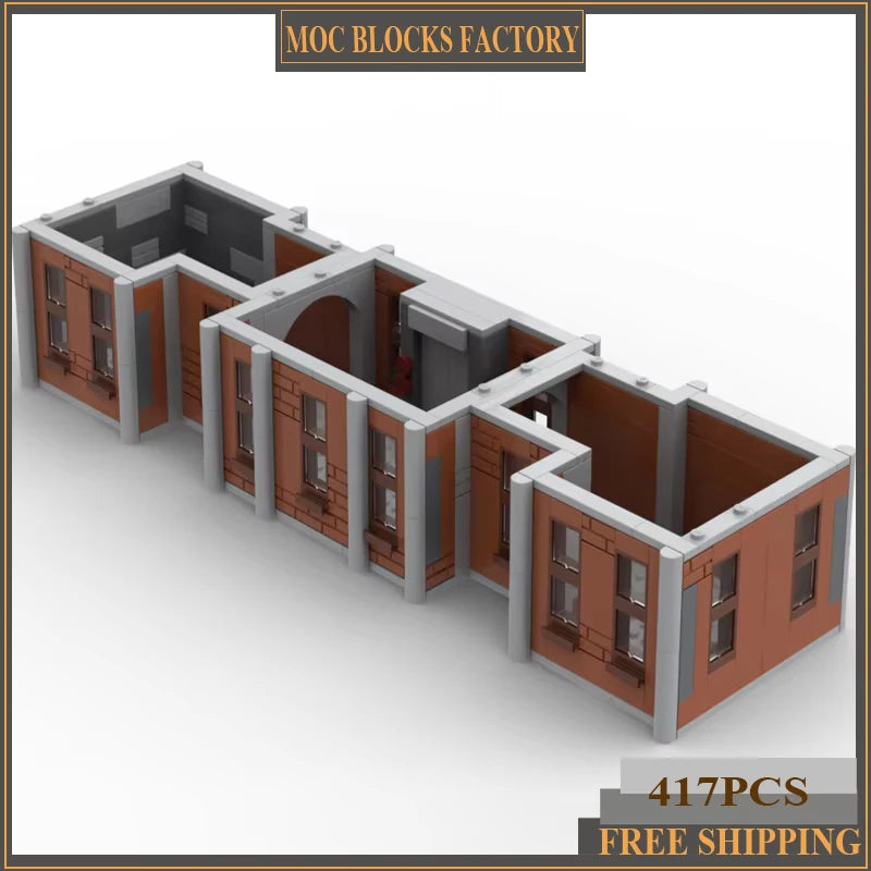 Famous Movie MOC Building Blocks Extra Floor For The Set 76294  Architecture Diorama Technology Bricks Collection Toys Xmas Gift
