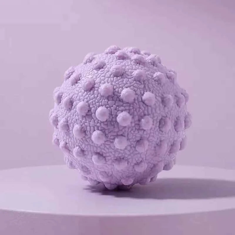 TPR Posture Master Yoga Ball Waist and Back Foot Massage Ball Fascia Ball Raised Point Massage Ball