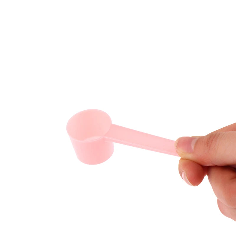 10Pcs 5g Measuring Spoons Coffee Protein Milk Powder Scoop Home Kitchen Gadgets DIY Plastic Measuring Spoon