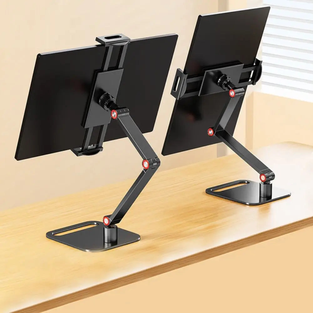 Universal Expandable Monitor Desk Holder Adjustable 360° Swivel Tablet Stand Foldable Tablet Bracket for 12-17in