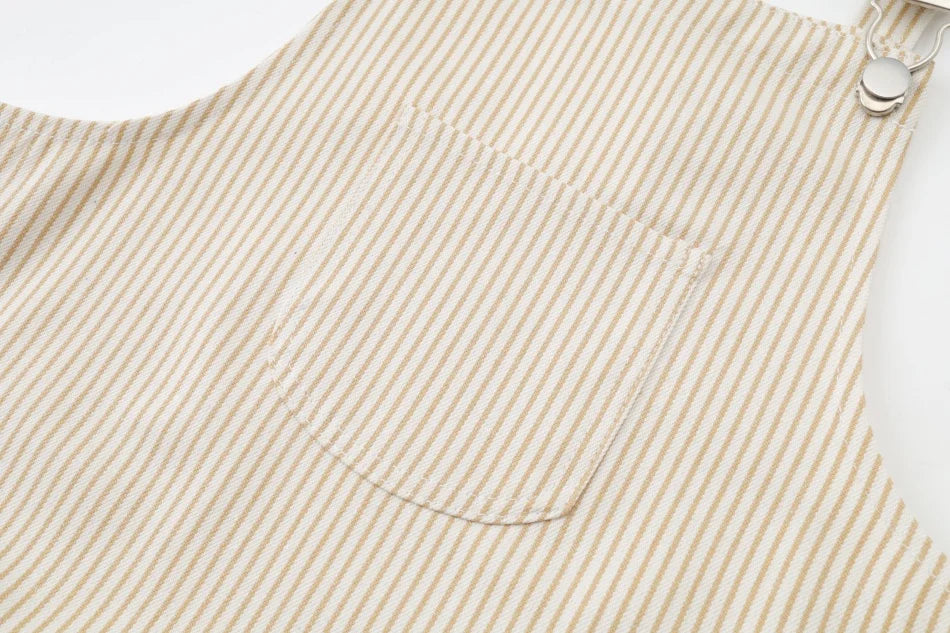 AS SS26 pinstripe denim collection patch girl clothing family matching boys baby clothes