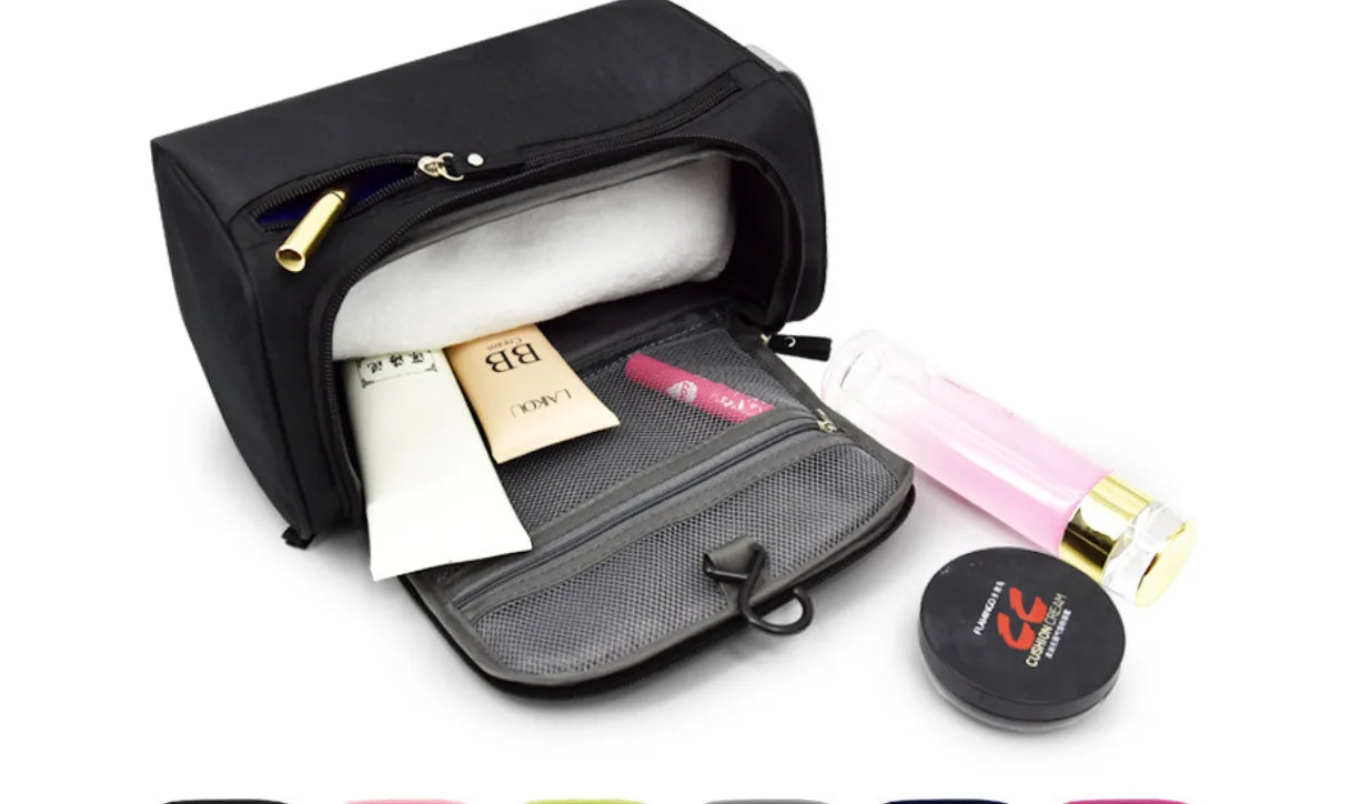 HOMEFISH Men's multifunctional travel storage bag, toiletries pillowcase, hand-held toiletries bag