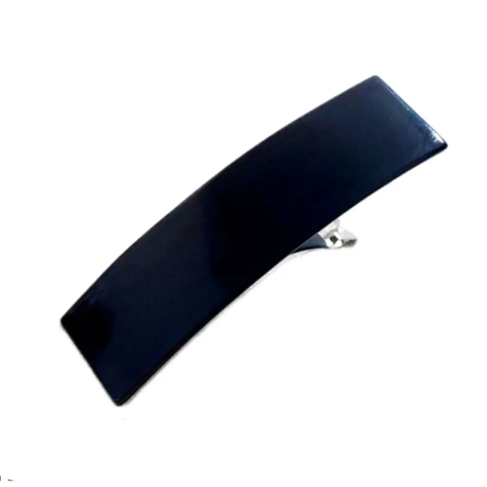 Acetate Acrylic French Hair Barrettes Automatic Curved Rectangle Styling Resin Spring Hairpin Hair Accessories